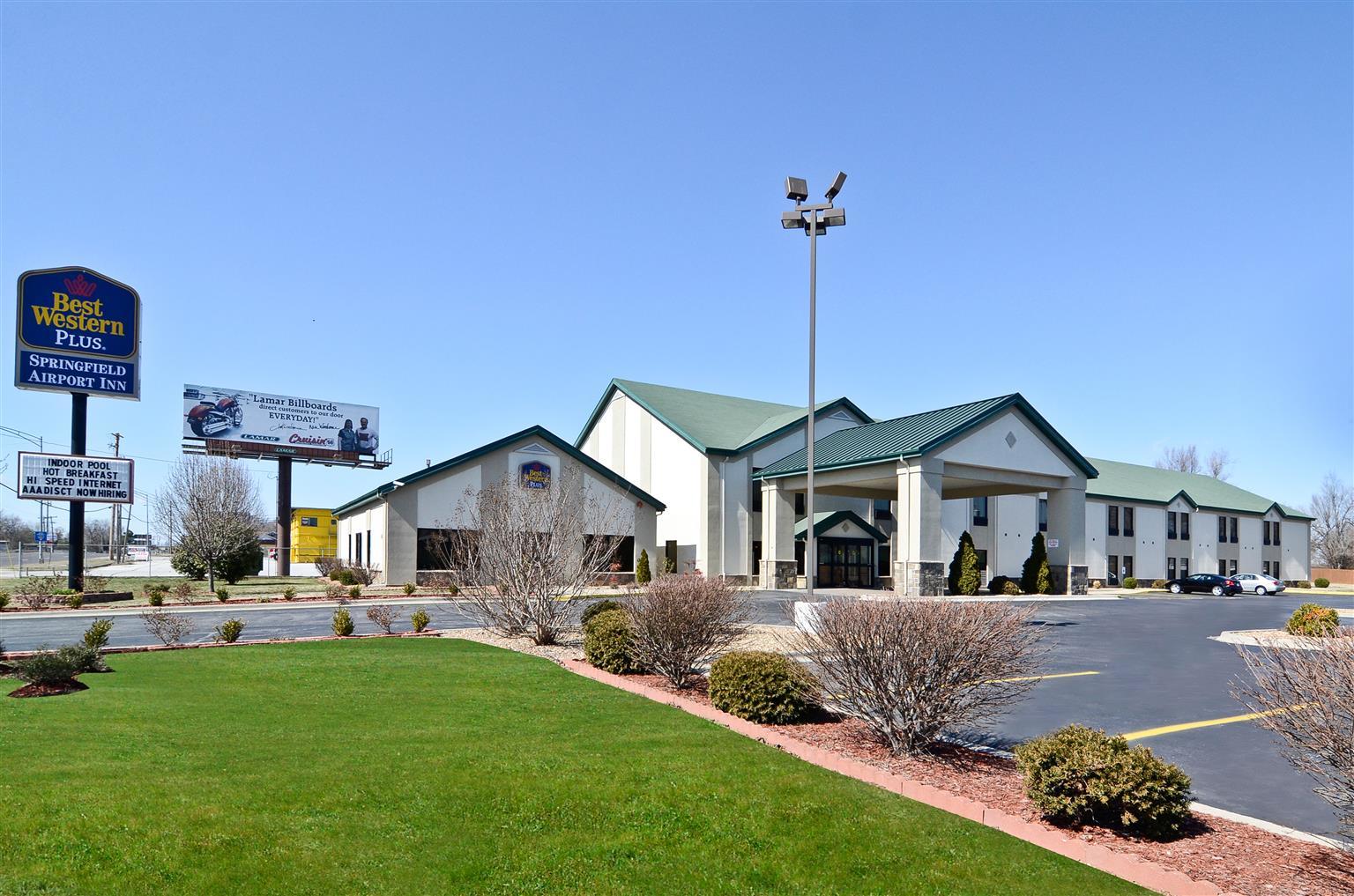 Best Western Plus Springfield Airport Inn Exterior foto